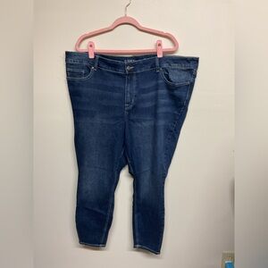 Maurices Dark Blue Skinny Jeans